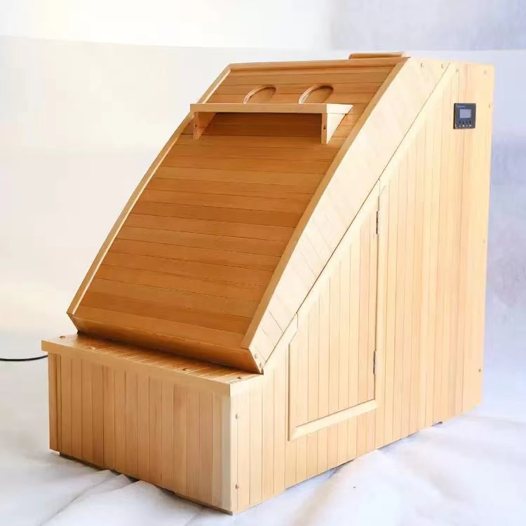 Инфракрасная сауна-купол для одного человека из канадской хемлока