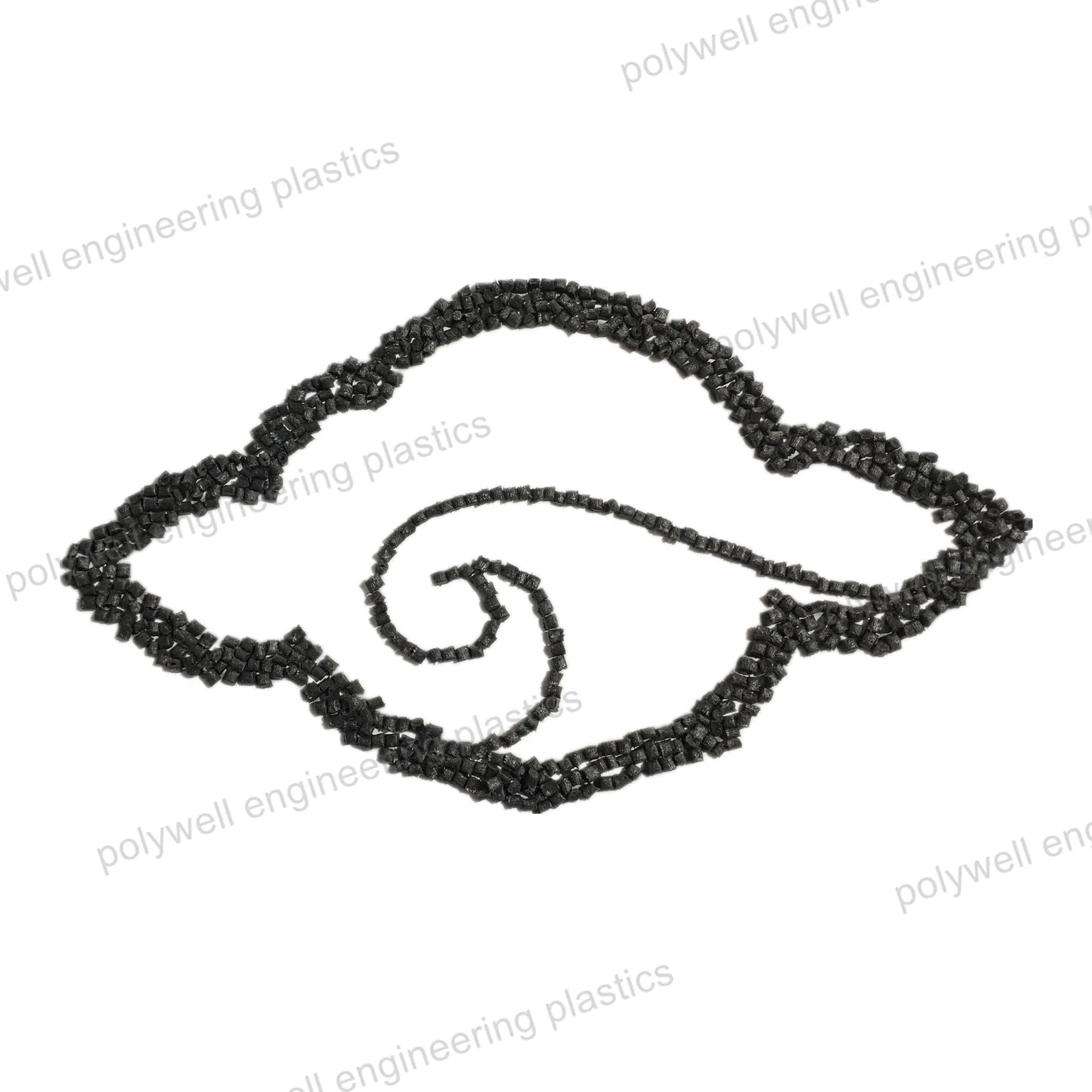 Nylon PA66 Plastic Granules with 25% Glass Fiber Pellets for Engineering Material