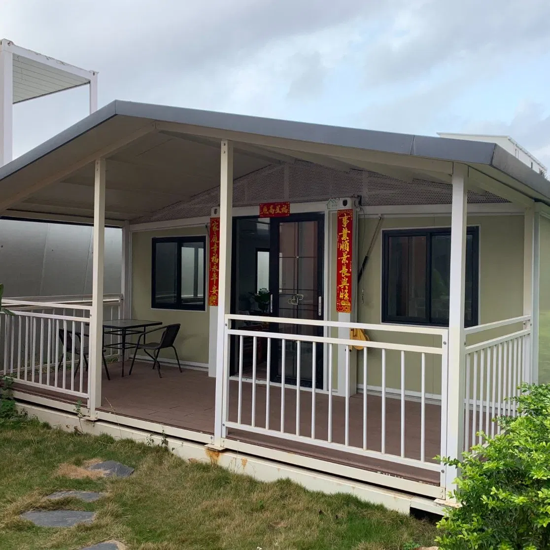 Customized Luxury Movable Modular Prefabricated Tiny Office Expandable Container House