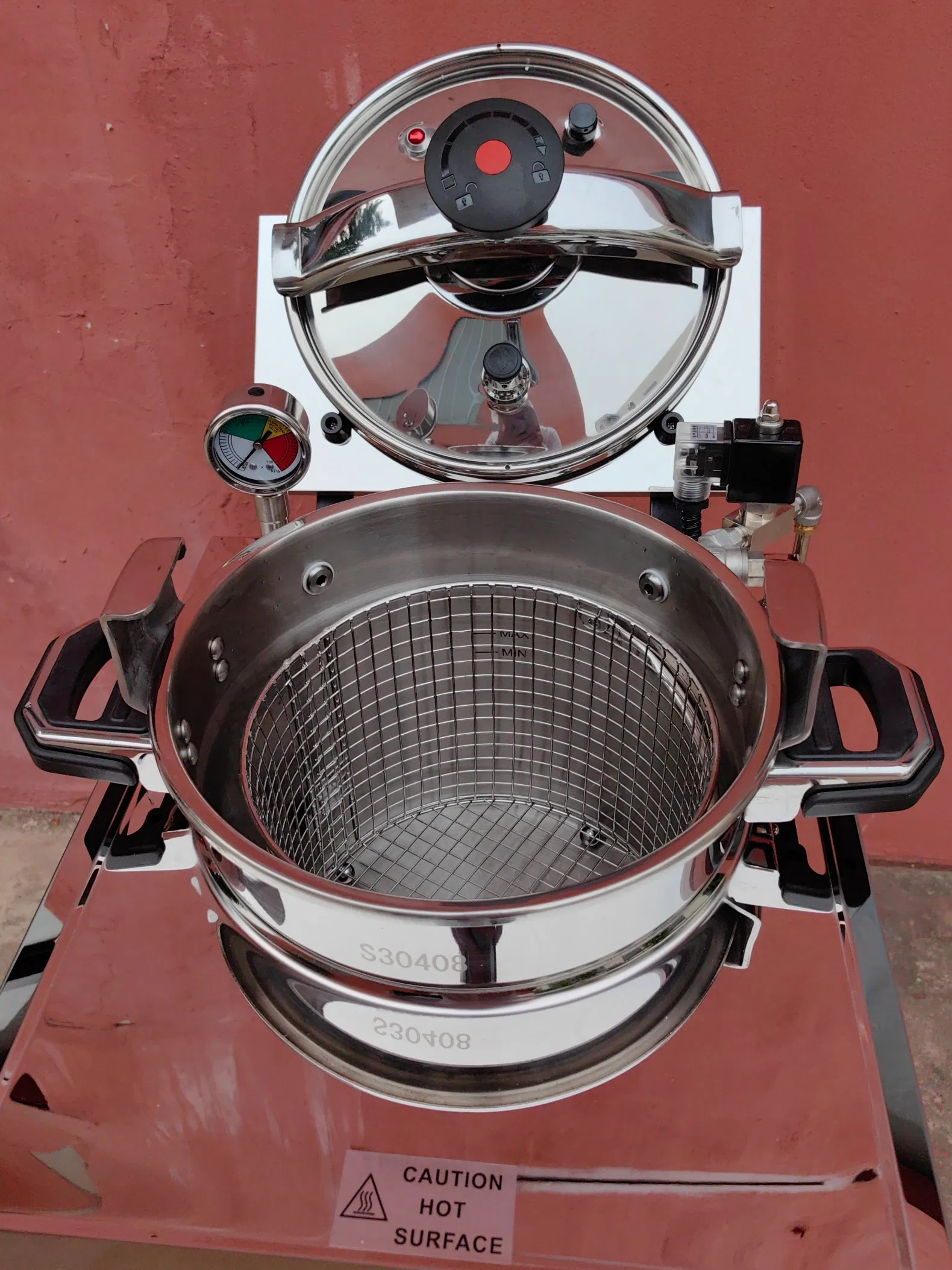 Commercial Small Counter Top Table Top Oil Fried Home Pressure Fryer