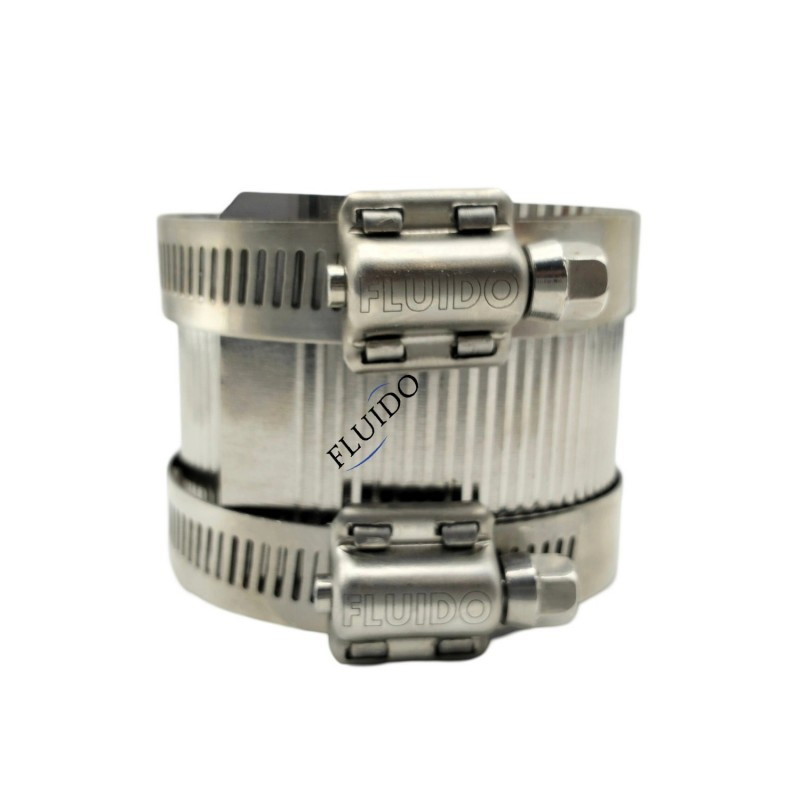 Customized Heavy Duty Stainless Steel Rubber Lining Pipe Joining No-Hub Type a Coupling Clamp