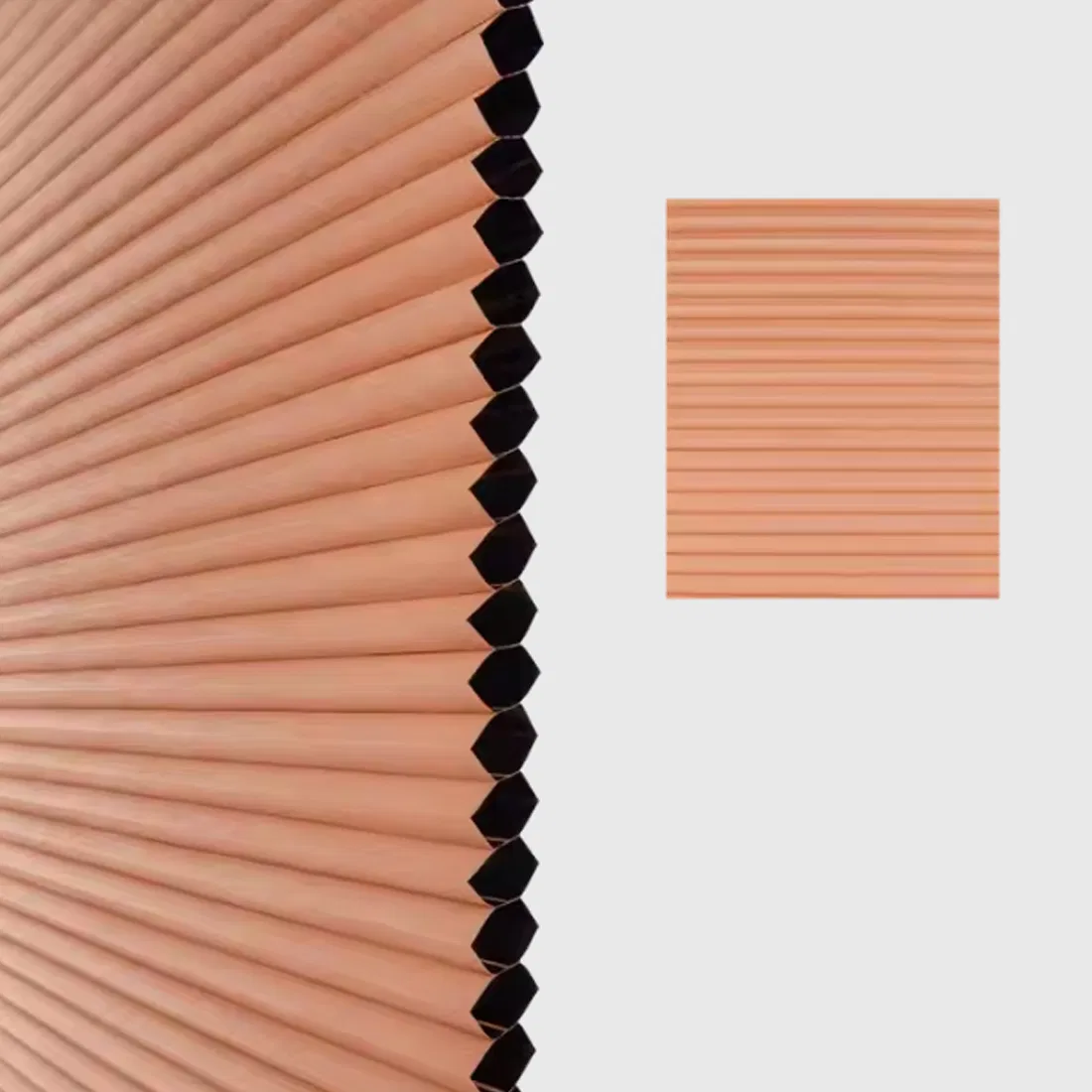 Cellular Window Blinds Thermal Insulated Blackout Fabric Window Shade Honeycomb Blind