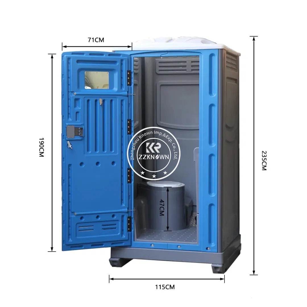 2025 Modern Portable Flushable Toilet Tank China Mobile Design with Container Material