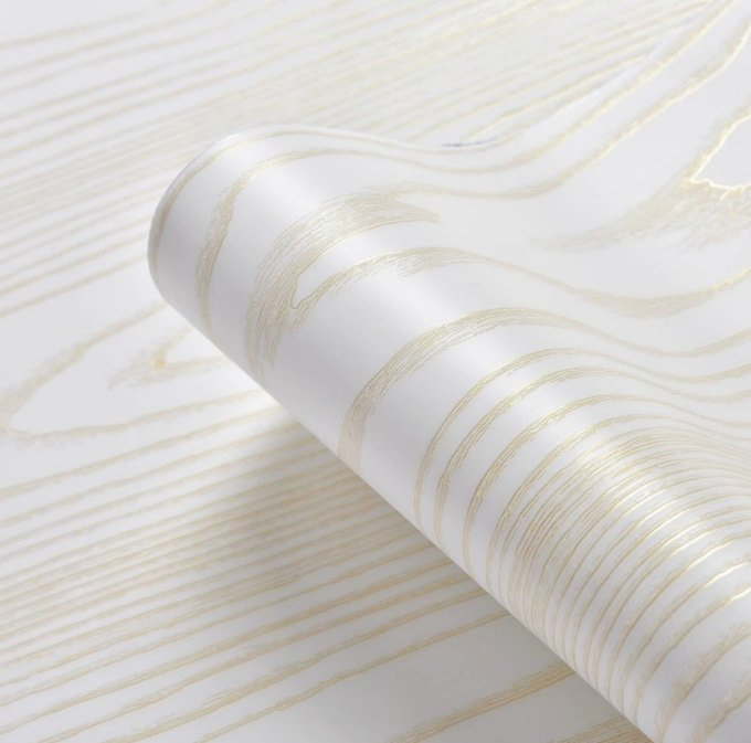 Stock Self Adhesive Wood Grain PVC Decorative Film PVC Film Sticker Wallpaper