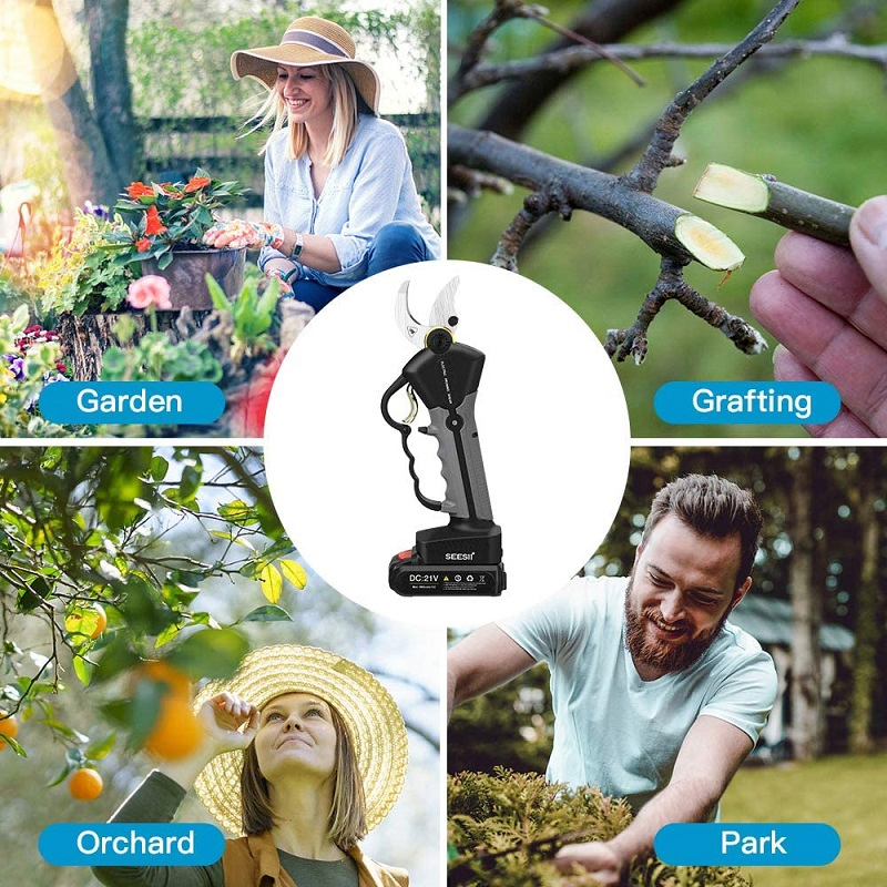 Аккумуляторные электроножницы для сада 21V, 35 мм