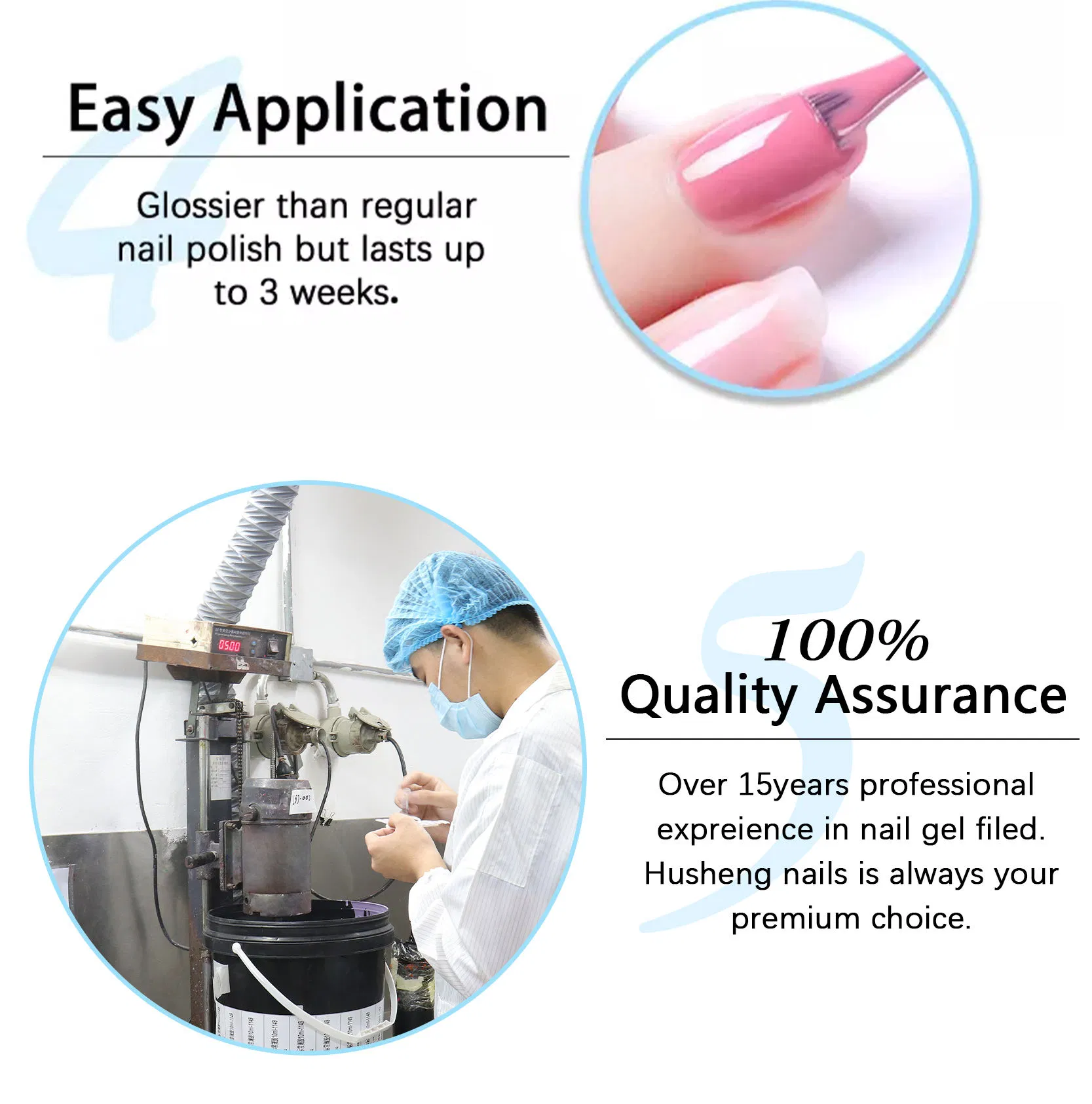 Wholesale High Quality Vivid Semi-Permanent Red UV Colors Gel Polish