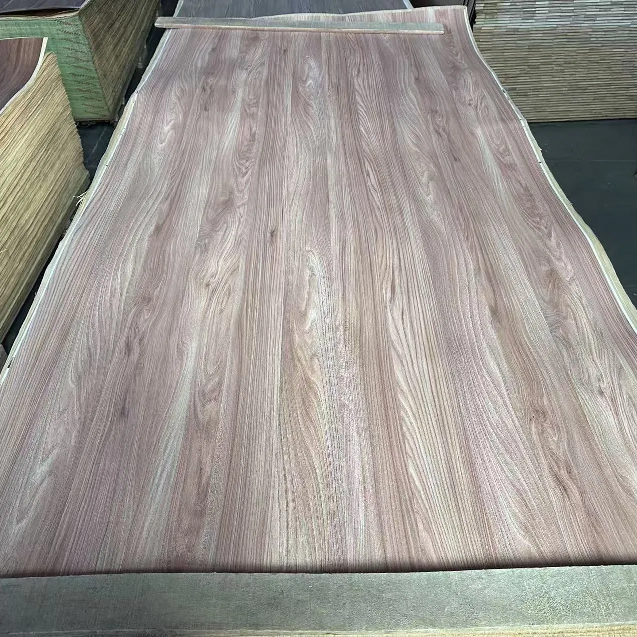 Impregnated Melamine Faced Engineered Veneer Lvp for Door Cabinet and Furniture