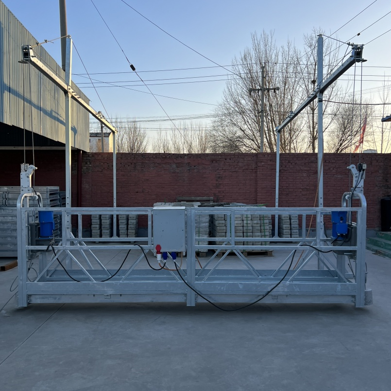 Hot Galvanized Electric Suspended Platform for Cradle Operations with Enhanced Security
