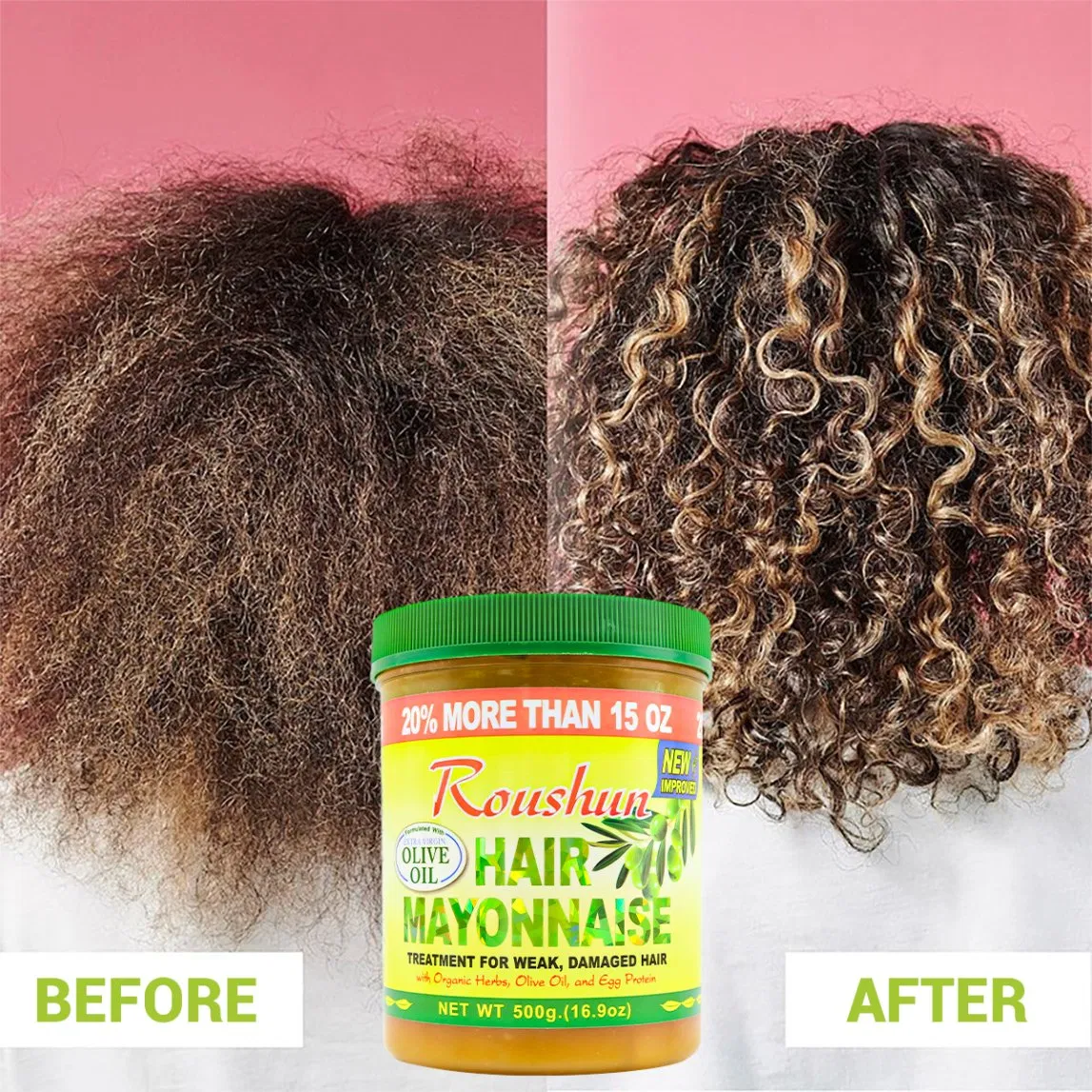 Olive Hair Treatment Hair Mayonnaise Treatment for Weak Damaged Hair