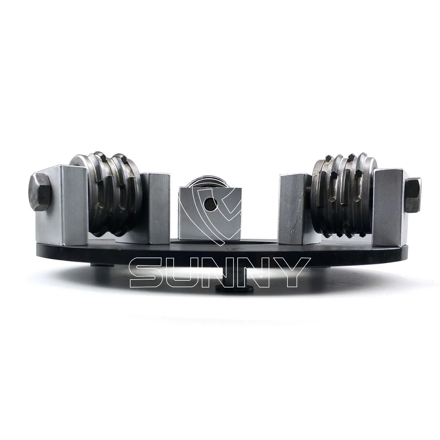 240mm 4 Carbide Lines Klindex Bush Hammer Plate for Comma Finishing