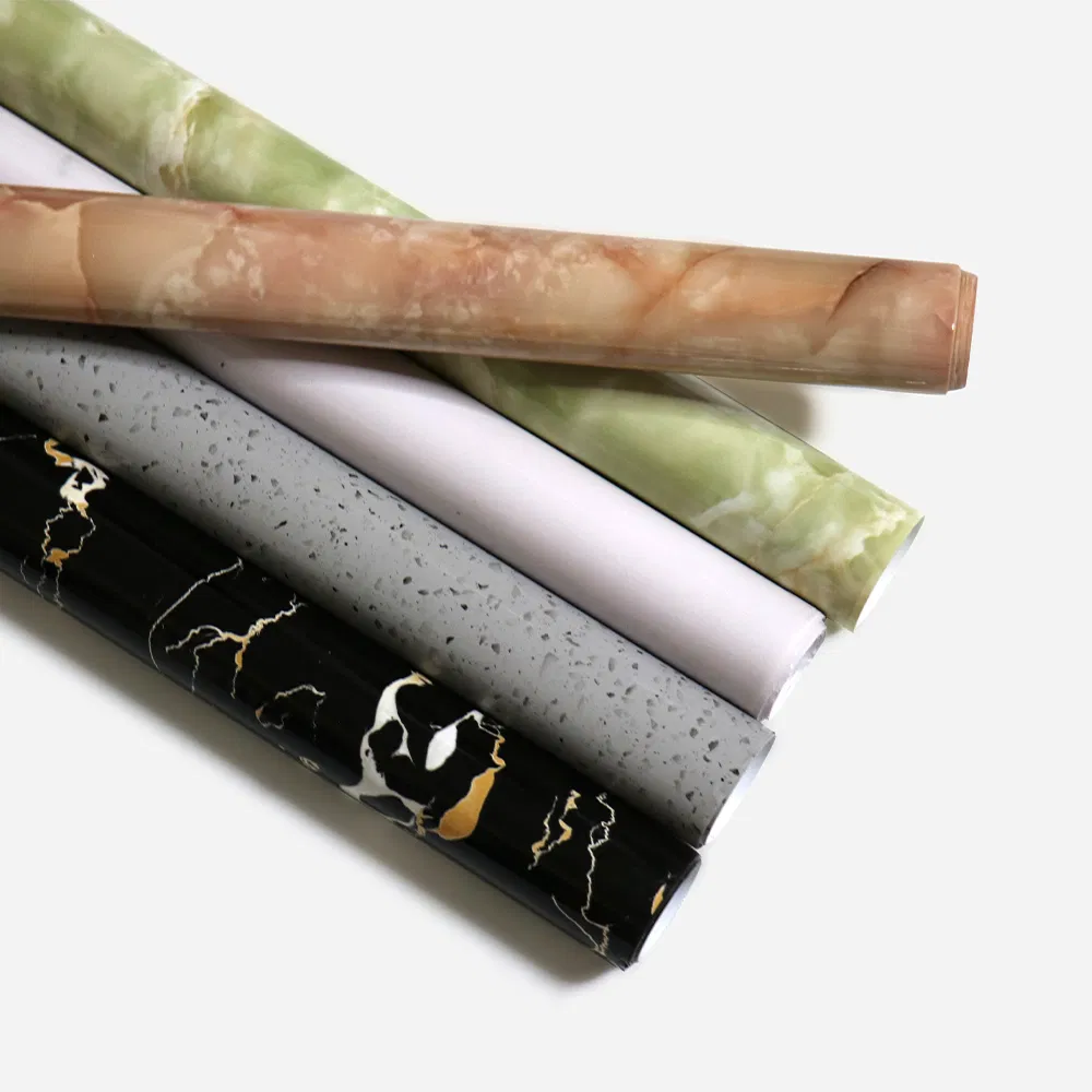 PVC Marble Lamination Membrane Film for Kitchen Furniture