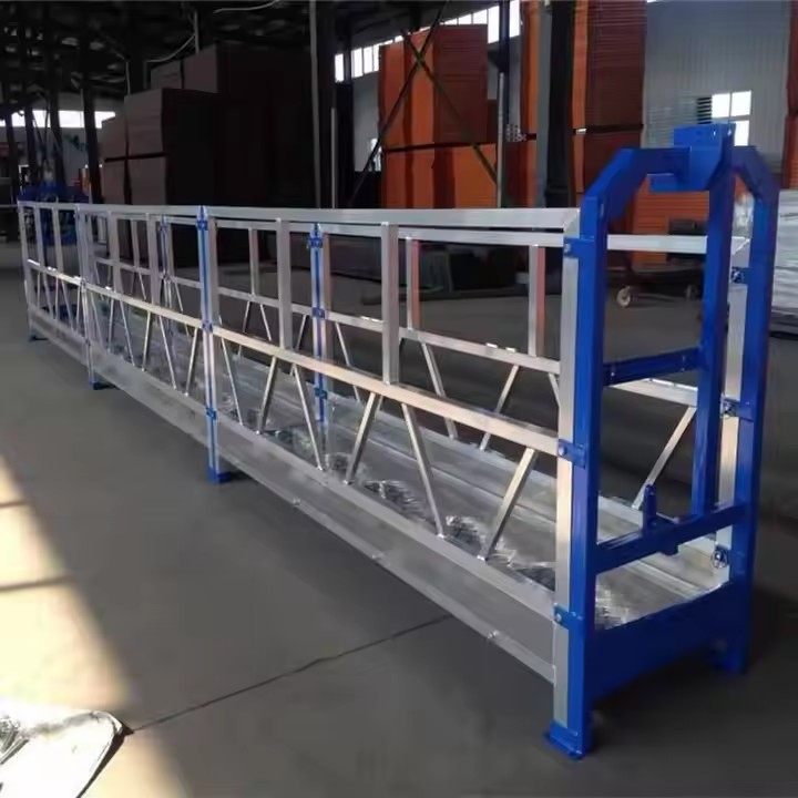 Professional Temporary Swing Stage Zlp630 Zlp800 Zlp1000 Work Platforms Hanging Gondola