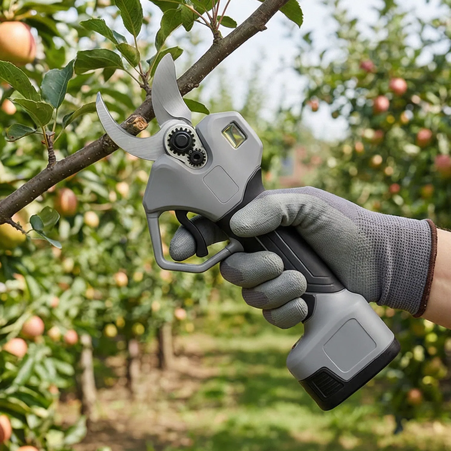 Аккумуляторные электрические ножницы Feihu 18V для сада