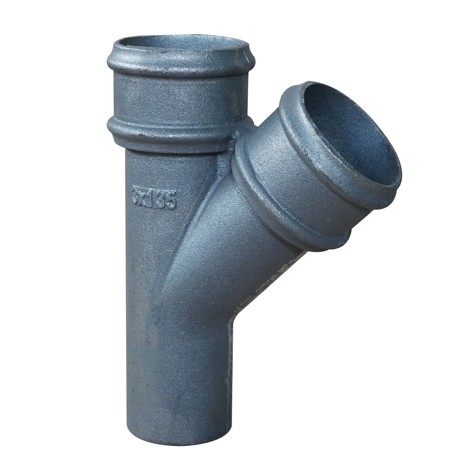 2-1/8inch Drainage Double Bend Elbow Connection Malleable Bend Cast Iron Pipe Fitting for Water Supply