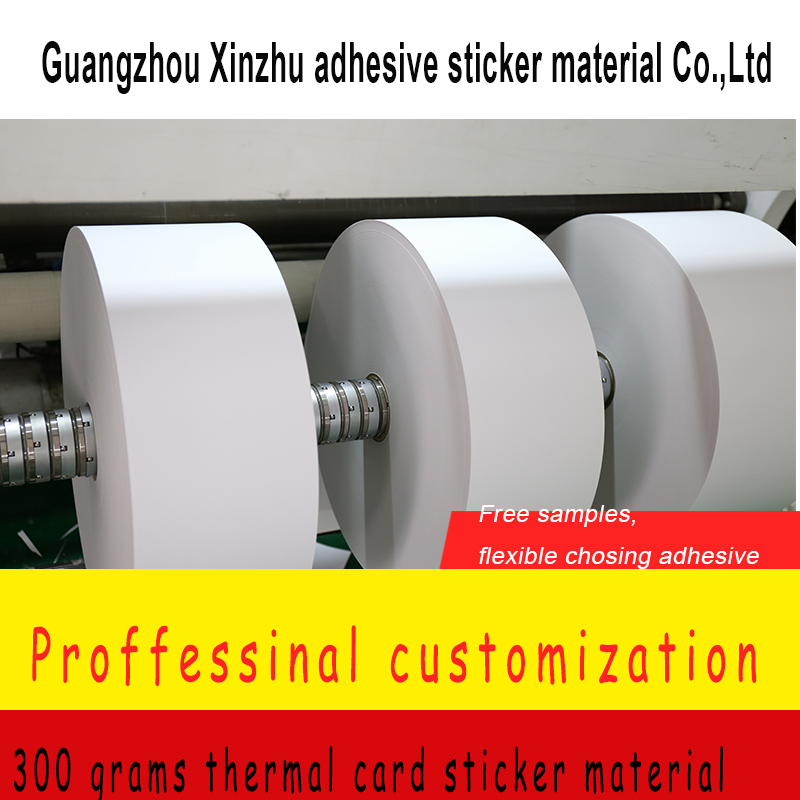 300 Grams Thermal Card Sticker Label Material Xzrm-83300 Label Sticker
