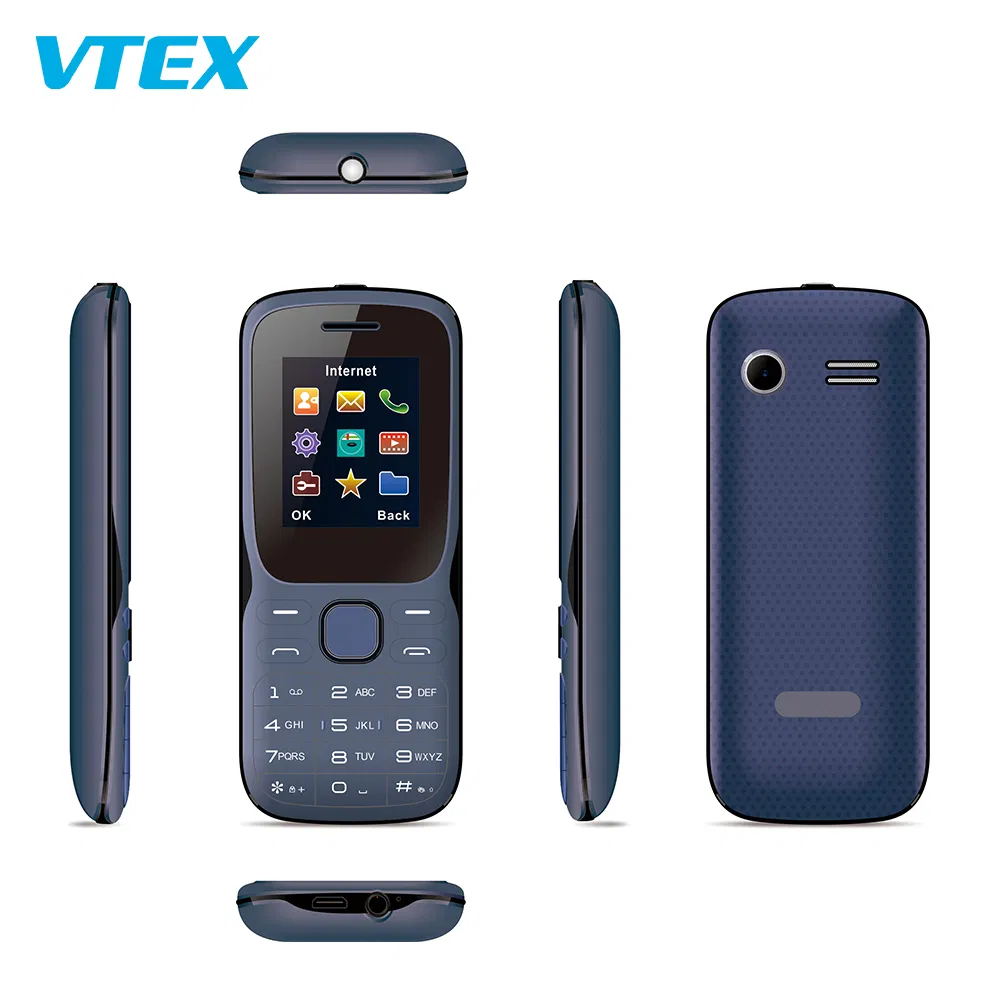 Кнопочный телефон 1.77 дюйма, Dual SIM, большие кнопки