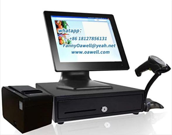 2D Wired USB Barcode Scanner Reader with Bracket Holder