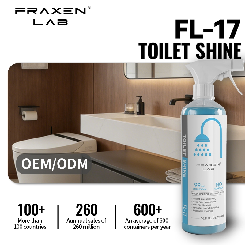 Toilet Cleaner Factory Supply Direct Manufacturer Low MOQ Powerful Bathroom Cleaner for Wholesale Household Cleaning Product