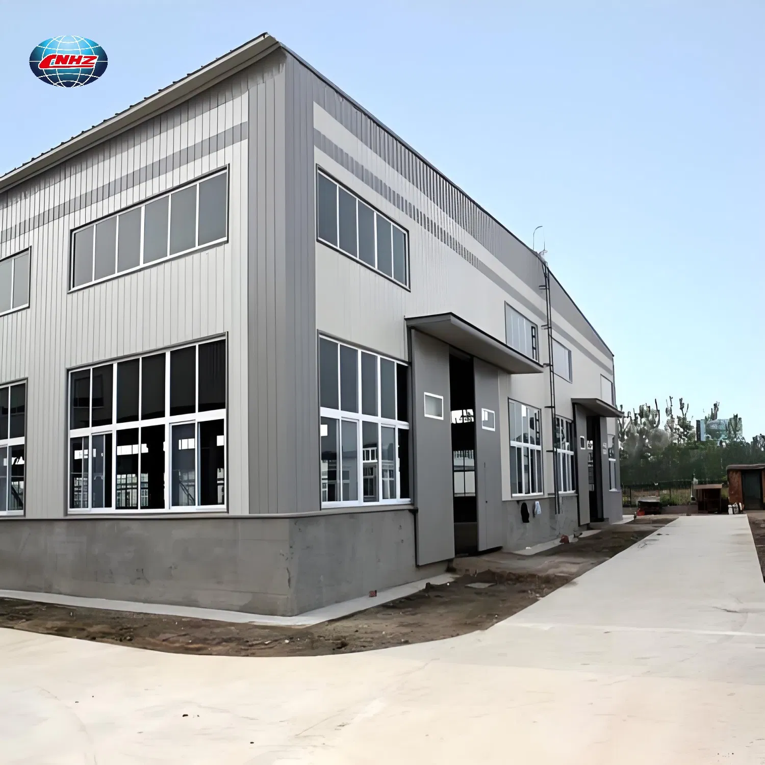 Multi-Story Steel Q235B High Strength H-Beam Steel Structure Pipe Workshop
