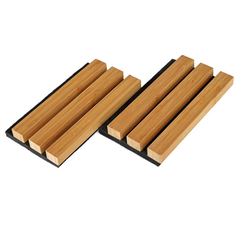 Factory Modern Bamboo Acoustic Ceiling Board Panel Pet Acoustic Wall Panel