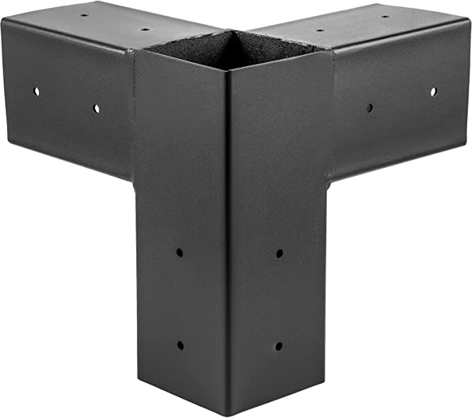 Custom Metal Pergola Brackets for Supports Porch Railing Post Holders