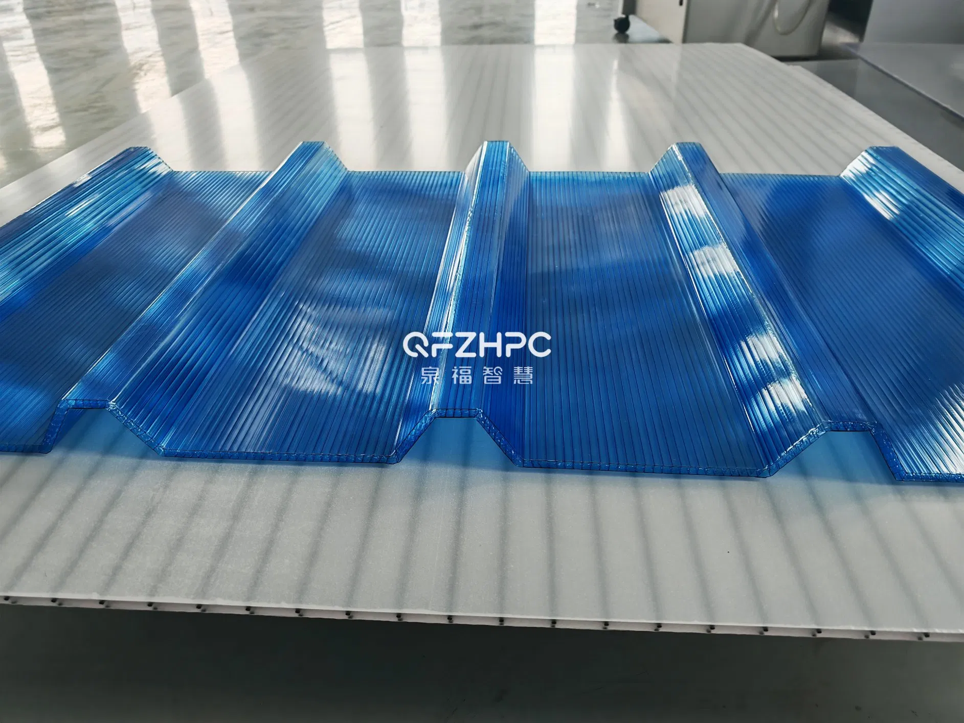 UV Protection Anti-Fog PC Corrugated Hollow Sheet Plastic Sheet for Greenhouse