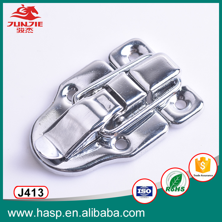 Metal Briefcase Latch Lock with Key Transportation Box Mild Steel Draw Latch Lock J411