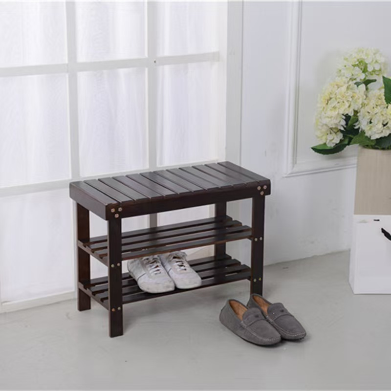 Stylish Durable Wholesale Custom Wooden Shoe Rack