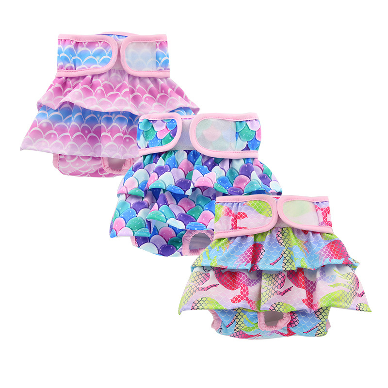 Dog Menstrual Pants, Female Dog Menstrual Pants, Diaper Pants, Menstrual Cloth Diaper Pants, Pet Menstrual Pants