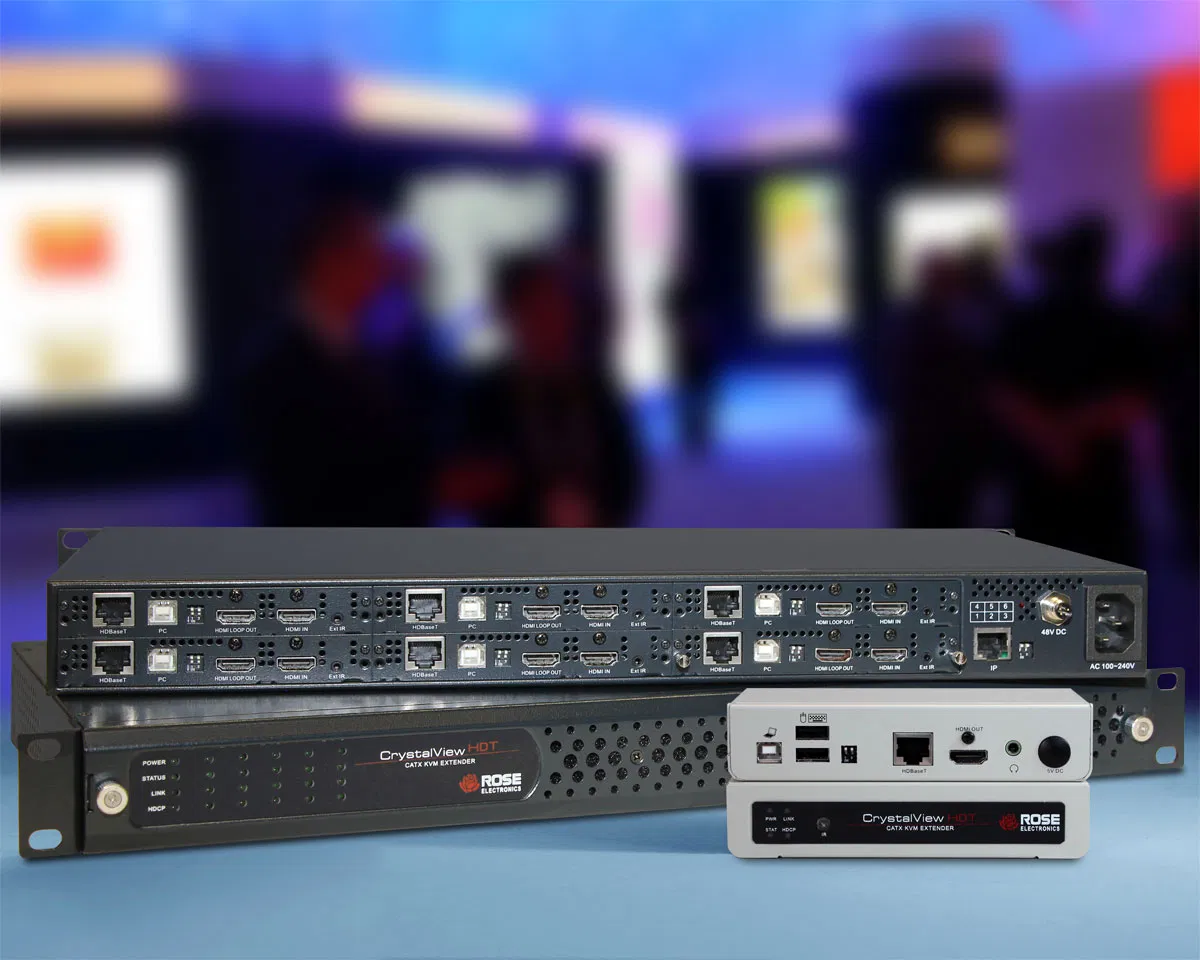 Модульный удлинитель CATx HDMI-VGA-USB-HID-IR