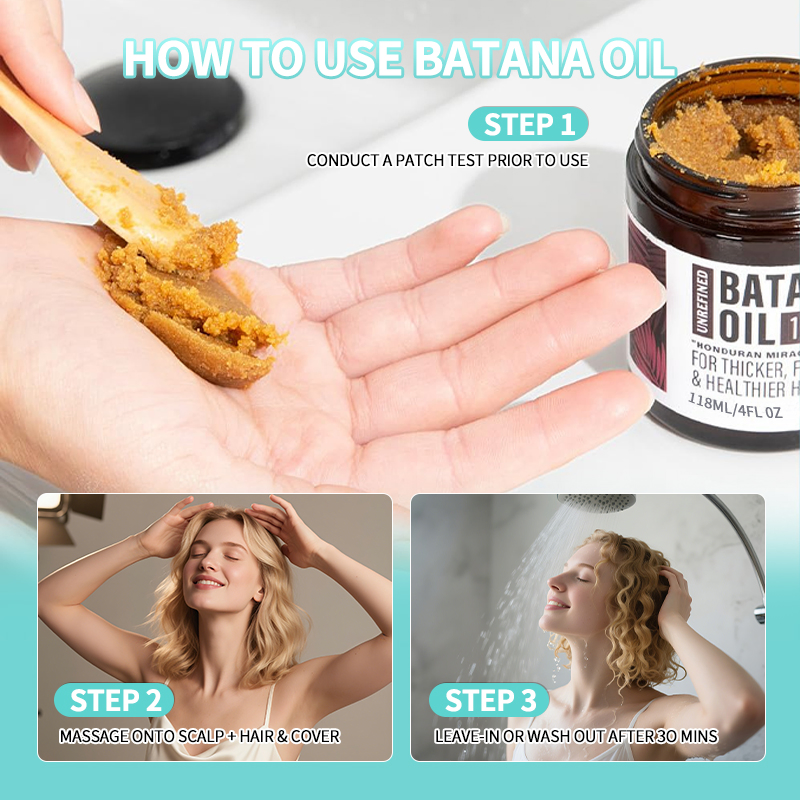 118ml Hair Mask Beauty Hair Care Moisturizing Nourishing Repairing Batana Hair Butter