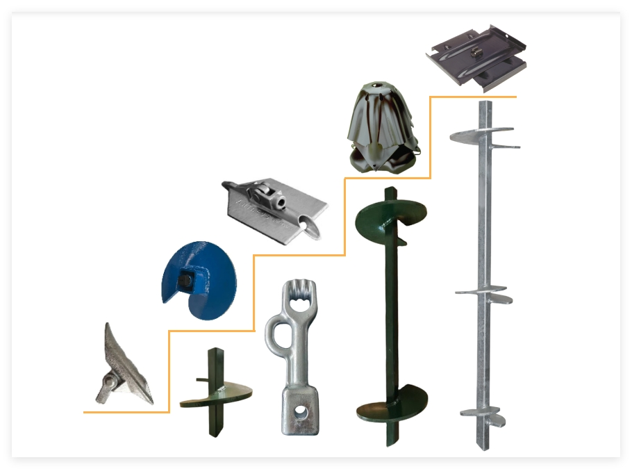 Универсальные ударные грунтовые анкеры (PDEA)
