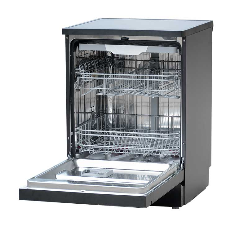Stainless Steel 220V~240V 15 Capacity Europe Freestanding Dishwasher