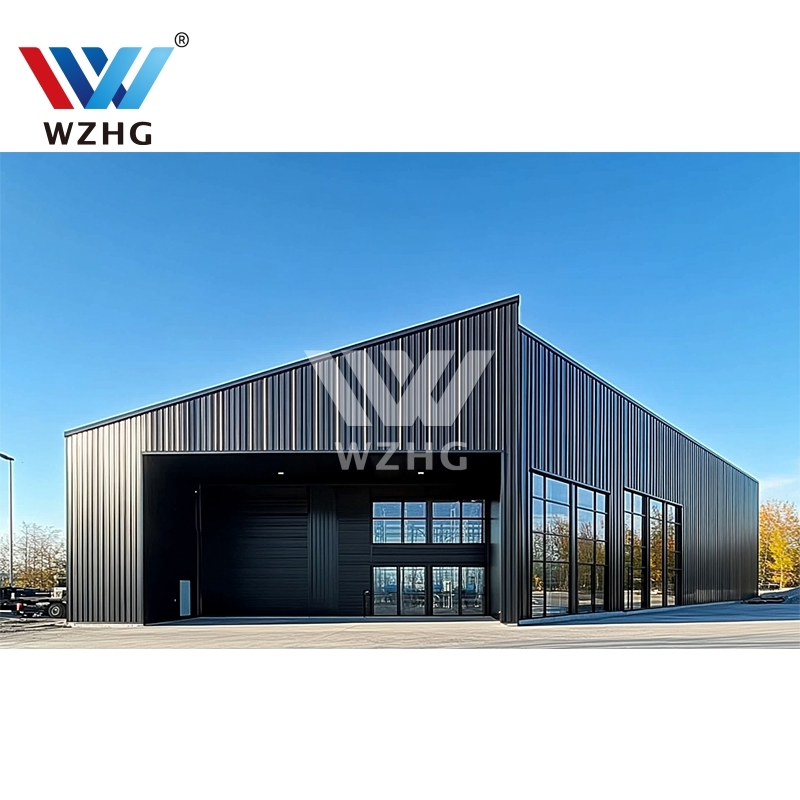 Customized Prefab Industrial Shed Big Workshop Steel Structure Warehouse