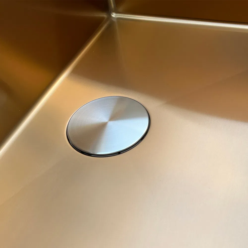 Commercial Stainless Steel Sink Undermount Single Bowl Brushed Satin Kitchen Sink