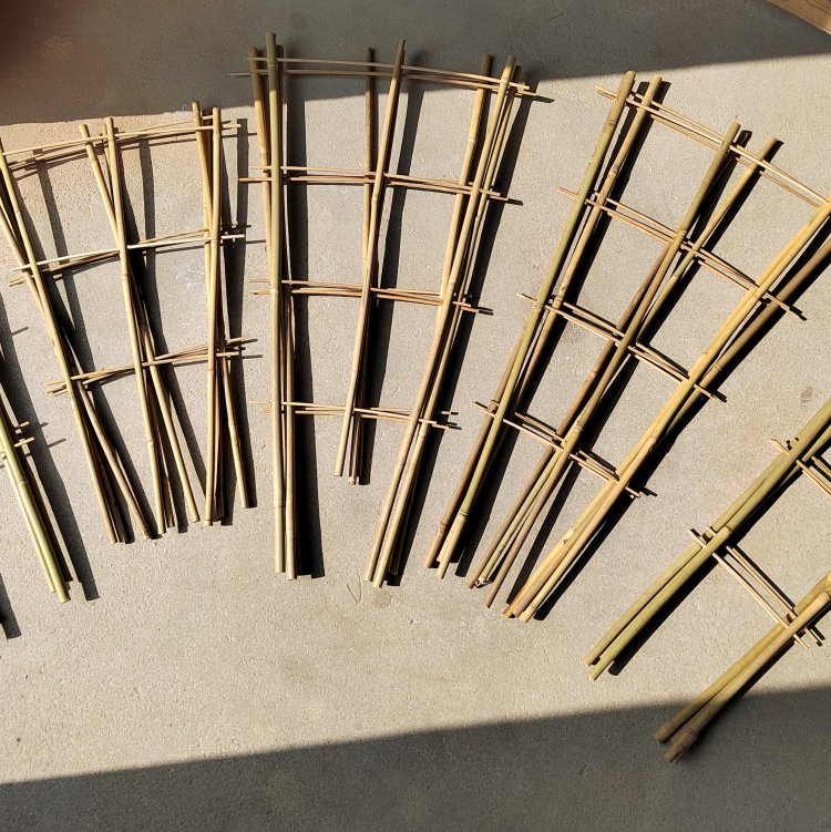 Gardening Bamboo Trellis for Plants Support