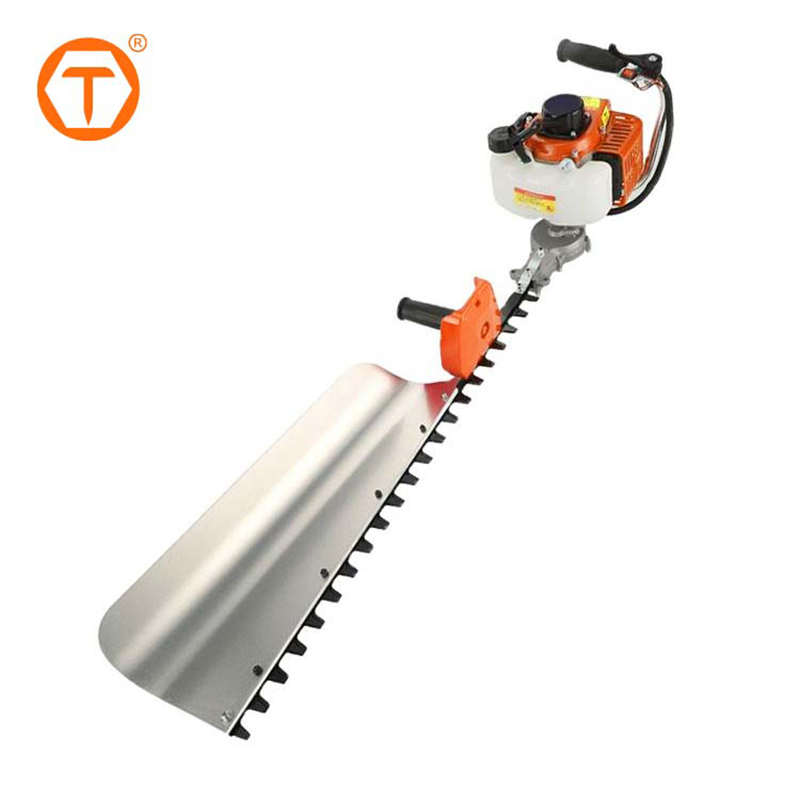Hedgerow Machine Multifunctional 23cc Gasoline Single Edge Blade Hedge Trimmer with 0.6L Tank Capacity
