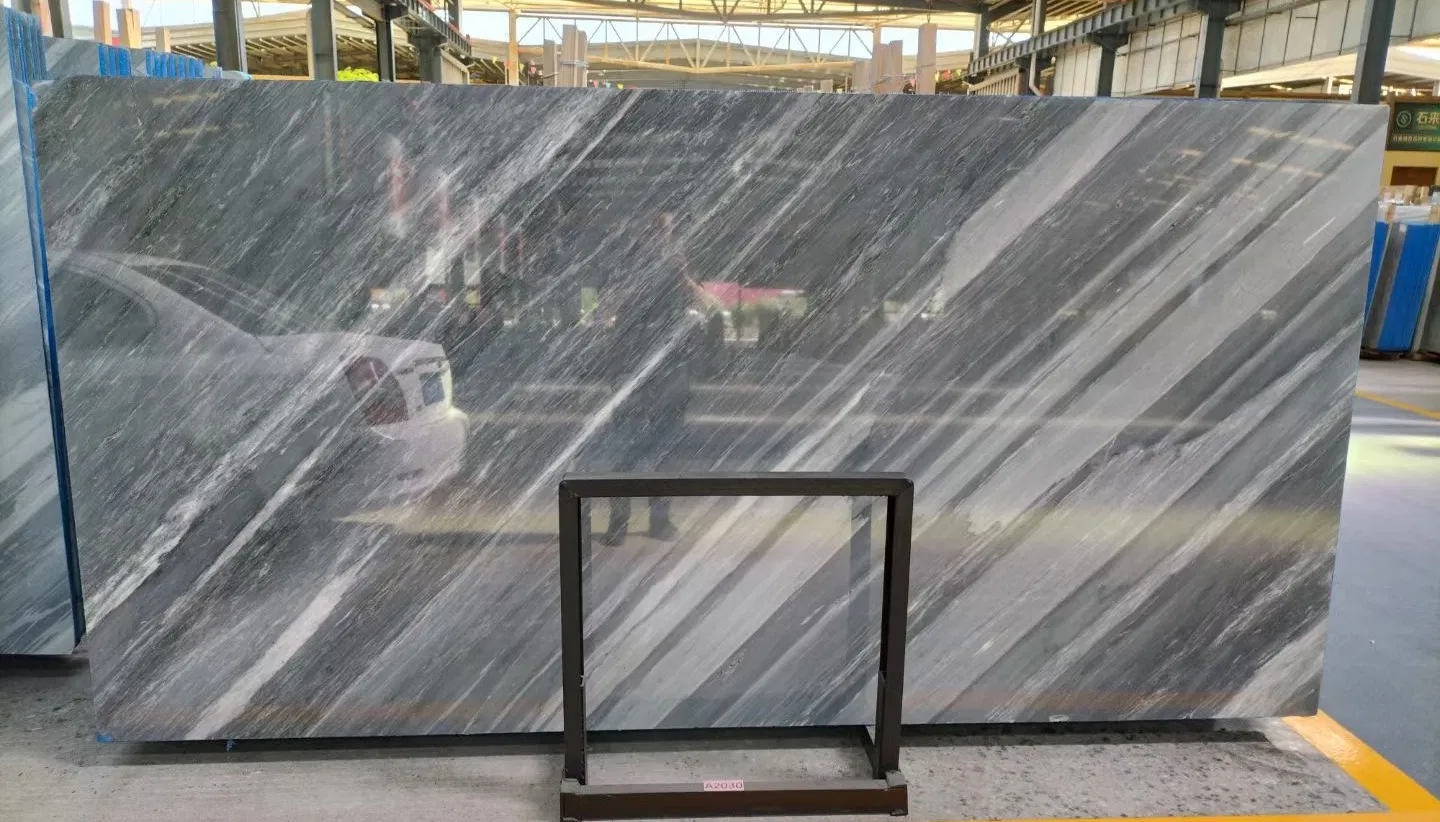 Prime Marble Source: Florence Grey Marble, China's Leading Manufacturer of Marble Slabs for Wall Tile /Floor Tile / Table Top /Countertop /Vanitytop