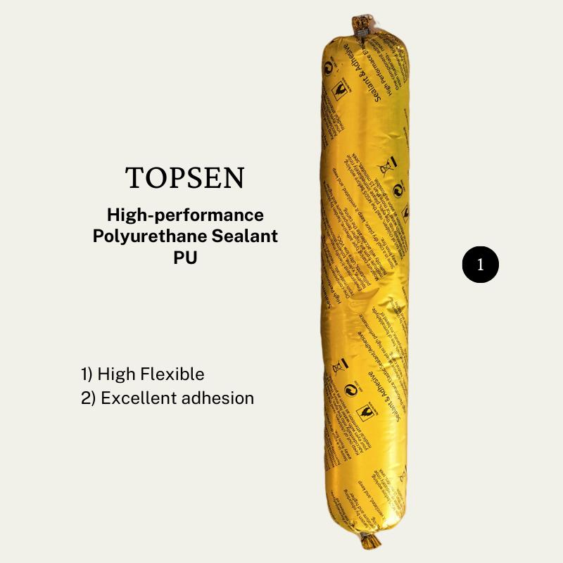 Durable Seal Polyurethane Construction Sealant for Exterior Gaps, Joints and Cracks