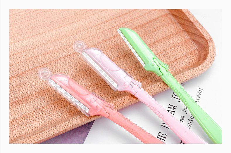 Facial Razor with Colorful Safe Eyebrow Trimmer for Shaving Excellent Quality