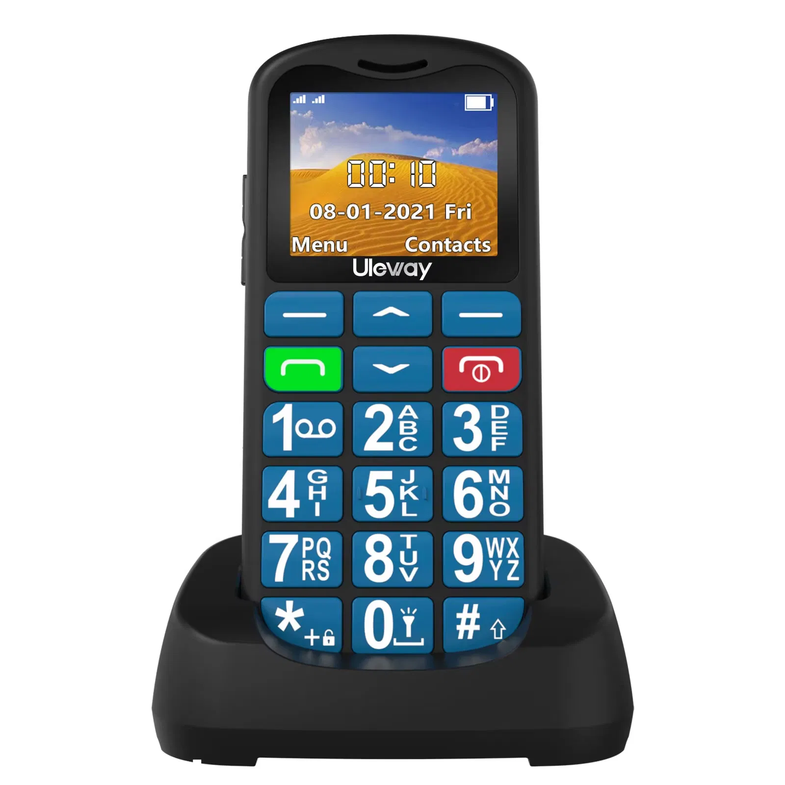 Кнопочный телефон с большими кнопками SP62, 2 SIM, 4G