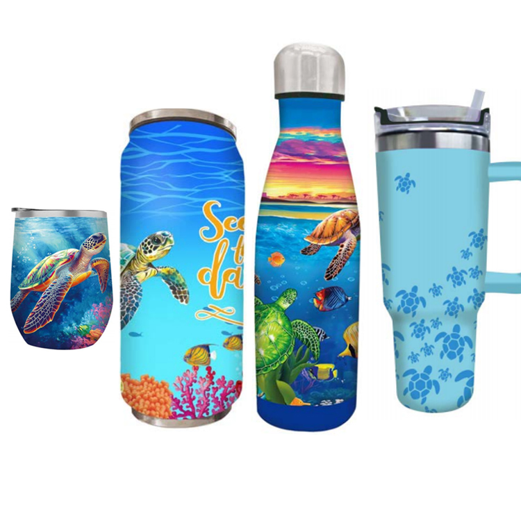 Promotion Gift Custom Stainless Steel Beach Tourist Souvenirs Water Bottle