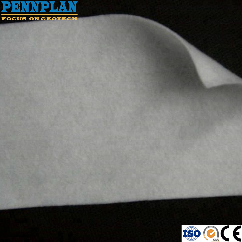 HDPE Geomembrane Filament Geotextile Needle Punched Non Woven Geotextile Fabric