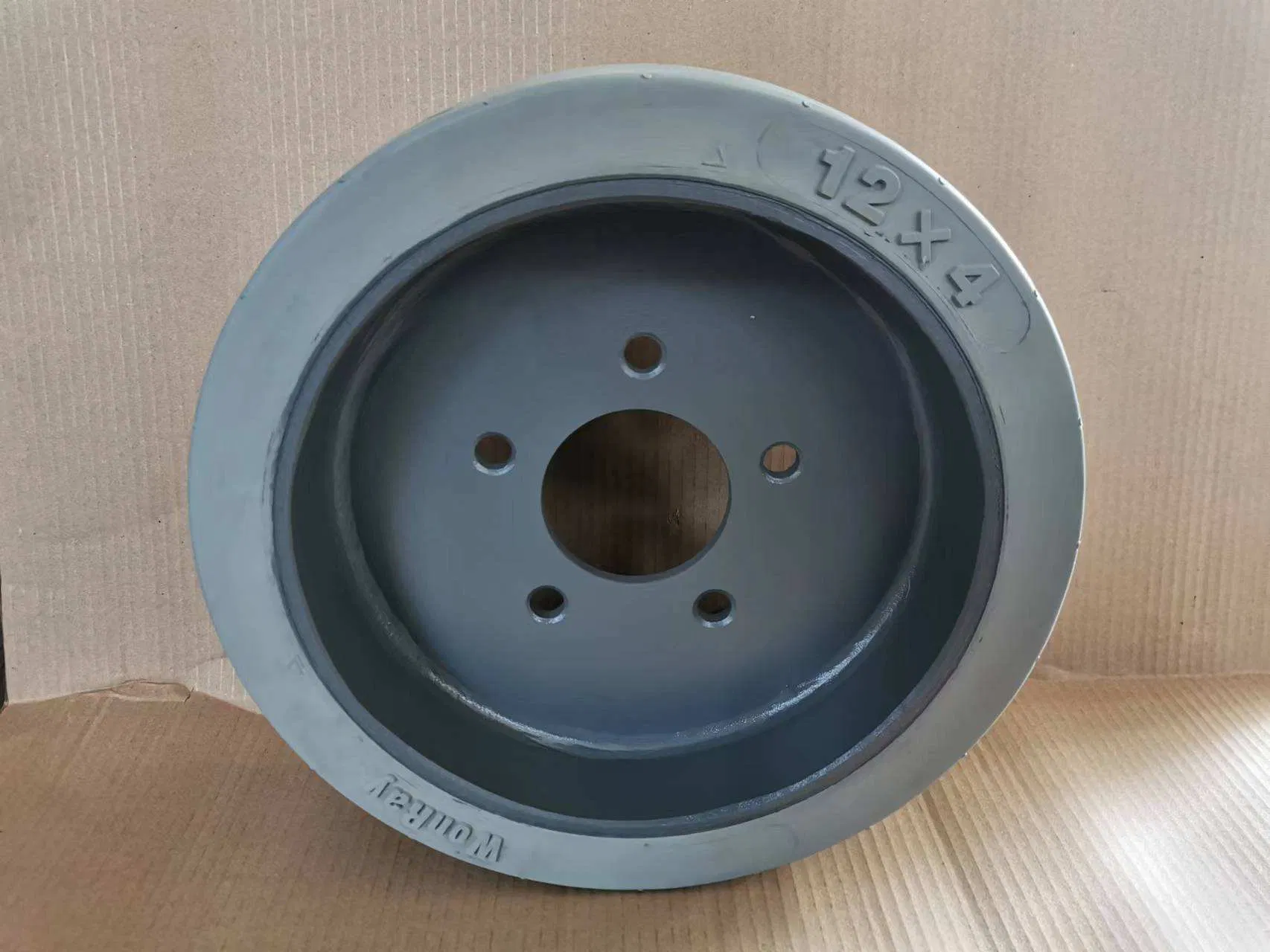 FB12X4 Solid Tires with Brake