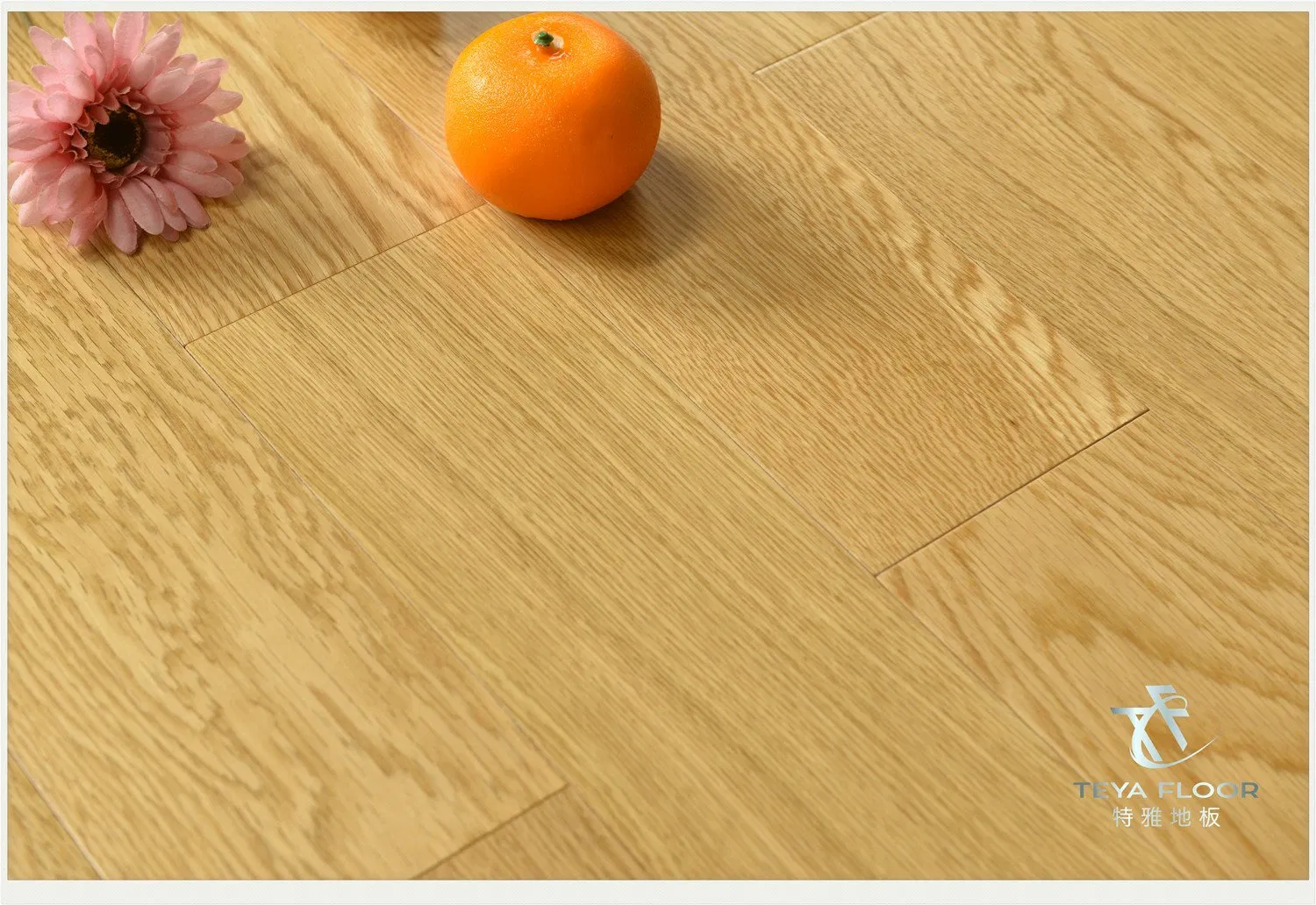 Hot Selling Oak Engineered Wood Flooring, Brushed, UV Lacquer
