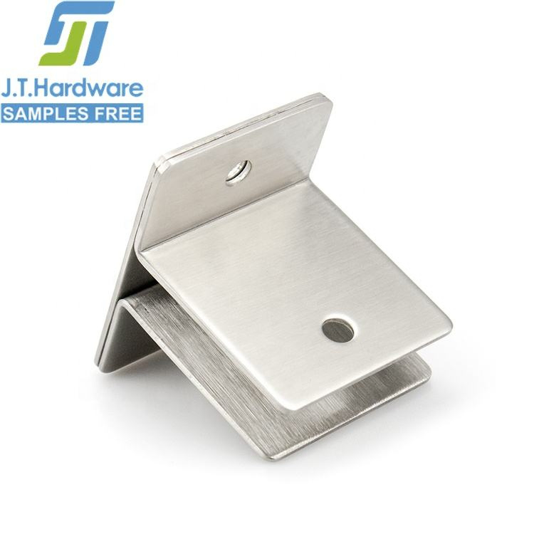 Service Public Washroom 90 Degree T Shape Metal 304 Stainless Steel Satin Double Corner Partition Accessories for Good Price