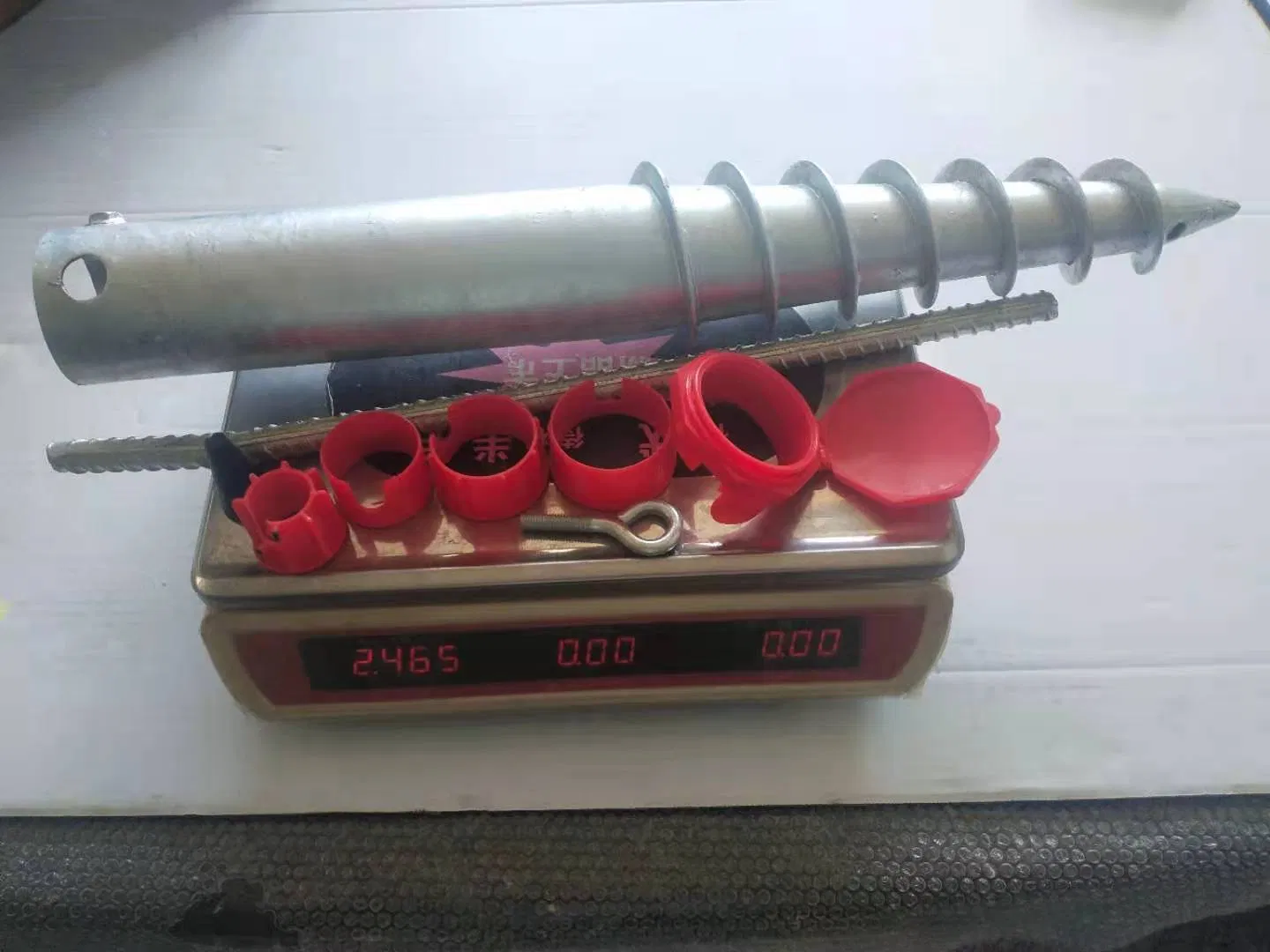 Round Screw Anchor Galvanized or Painted