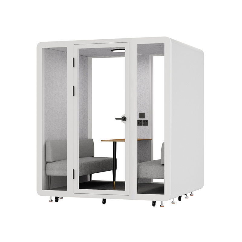 Office Pod Airport School Modern Four People K218 Office Sleeping Phone Pod Soundproof Booth