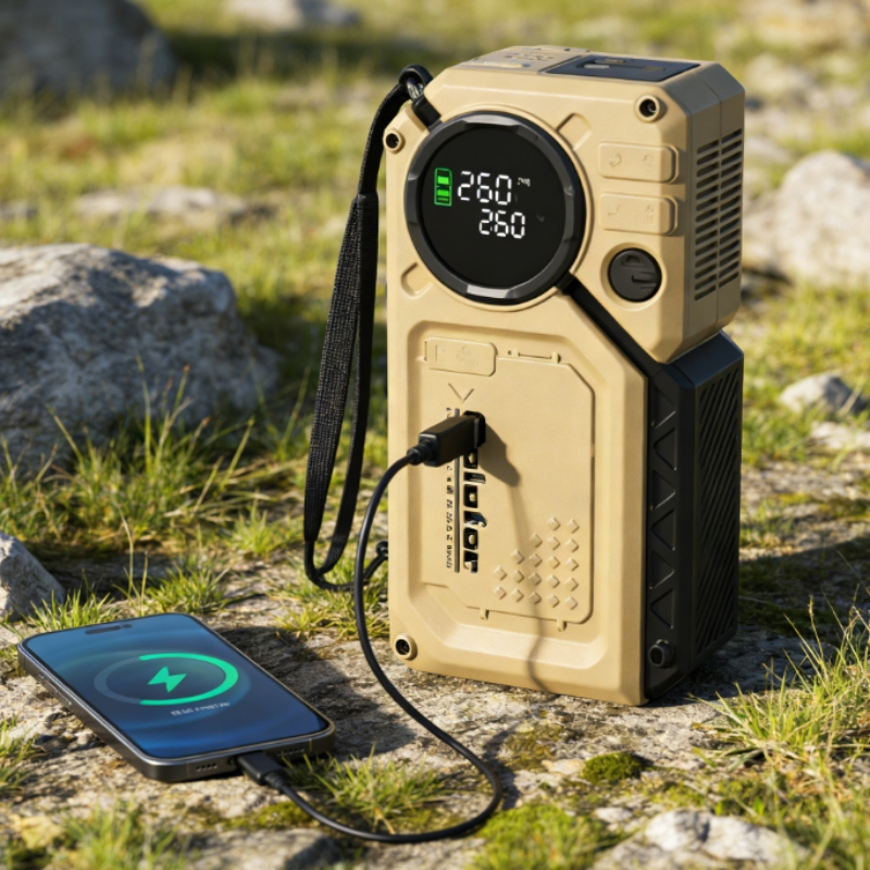 Wireless Tire Pump with Digital Display for Vehicles and Sports