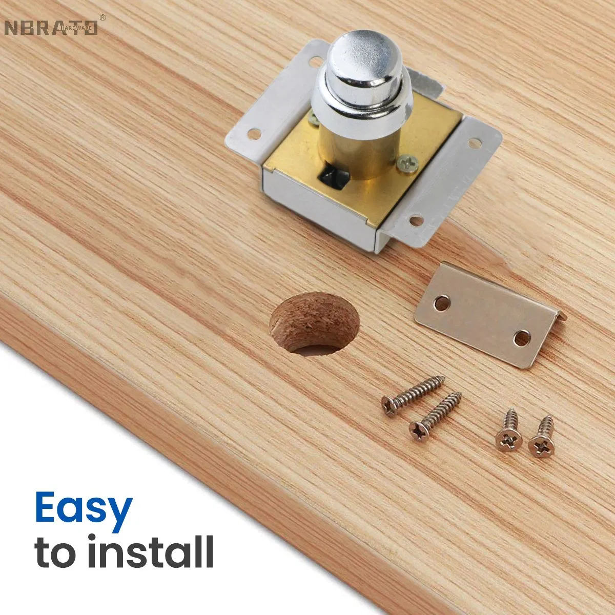 Yachts Motorhome Camper Caravan Keyless Push Button Latch Mechanical Push Button Lock